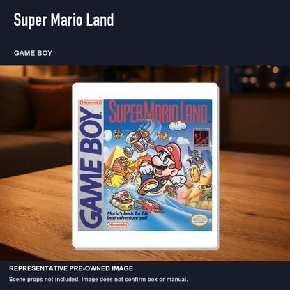 Representative pre-owned Super Mario Land (Game Boy), product image in a styled room scene.