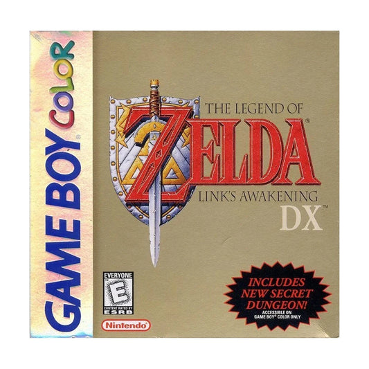 Representative pre-owned Zelda Link's Awakening DX (Game Boy Color), white product reference.