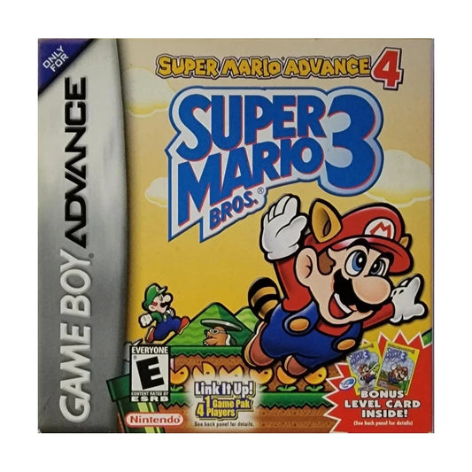 Representative pre-owned Super Mario Advance 4: Super Mario Bros. 3 (Game Boy Advance), white product reference.