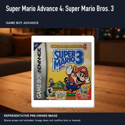 Representative pre-owned Super Mario Advance 4: Super Mario Bros.… (Game Boy Advance), product image in a styled room scene.