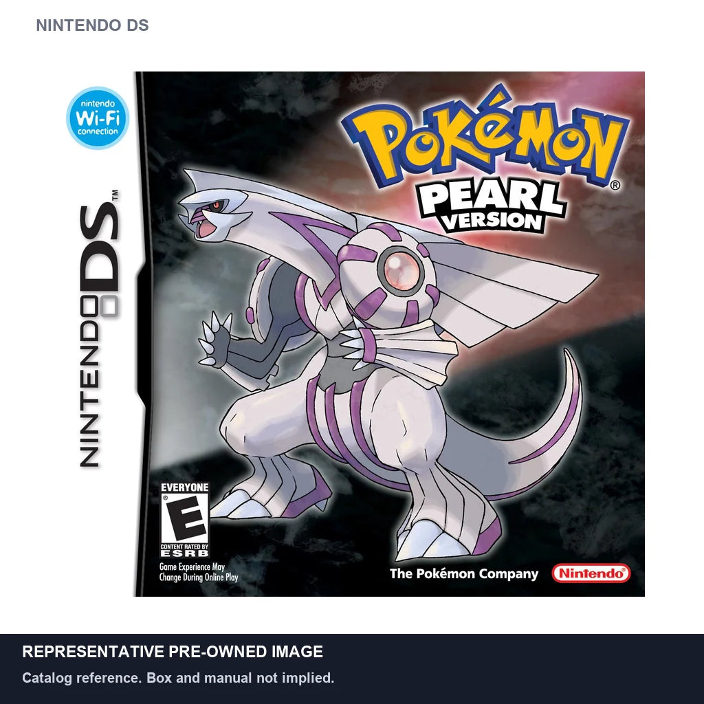 Representative pre-owned Pokemon Pearl (Nintendo DS), white product reference.