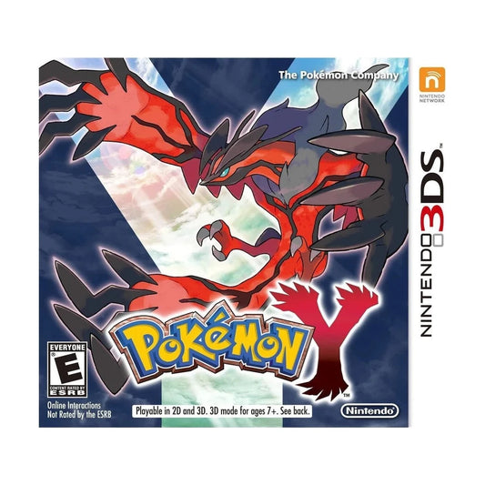 Representative pre-owned Pokemon Y (Nintendo 3DS), white product reference.