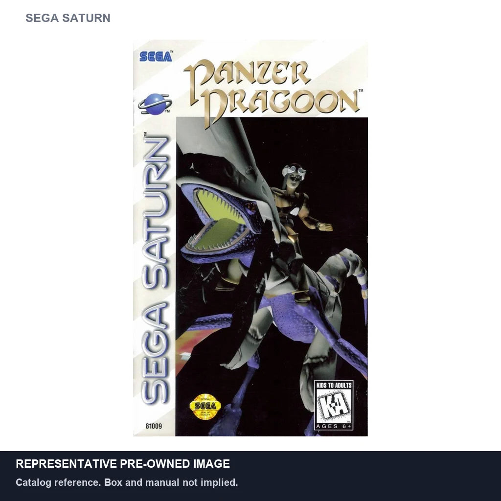Representative pre-owned Panzer Dragoon (Sega Saturn), white product reference.