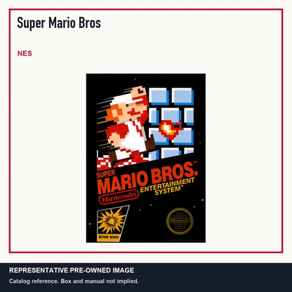Representative pre-owned Super Mario Bros (NES), minimal product layout.