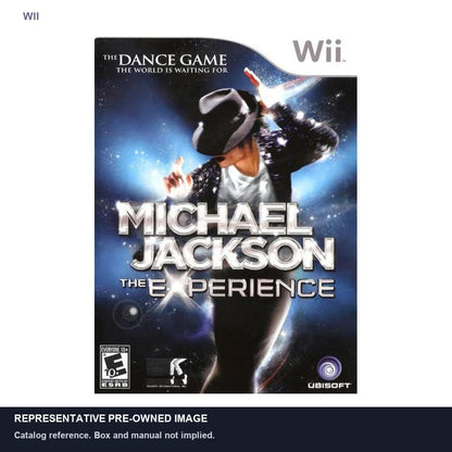 Representative pre-owned Michael Jackson: The Experience (Wii), white product reference.