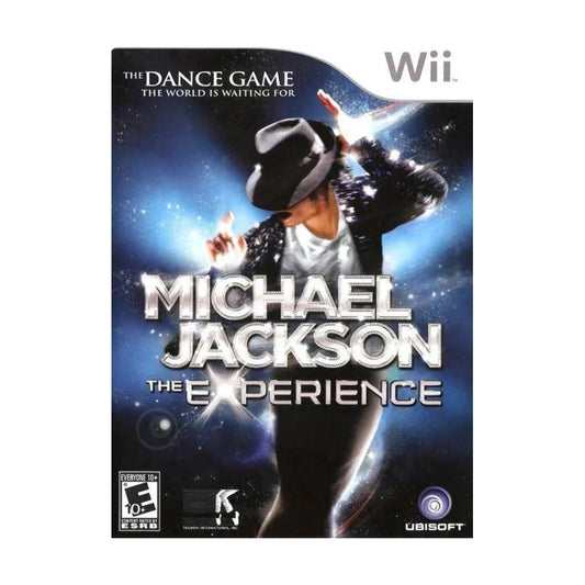 Representative pre-owned Michael Jackson: The Experience (Wii), white product reference.