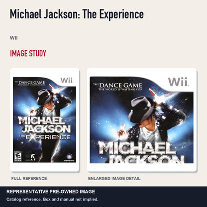 Representative pre-owned Michael Jackson: The Experience (Wii), full image and detail.