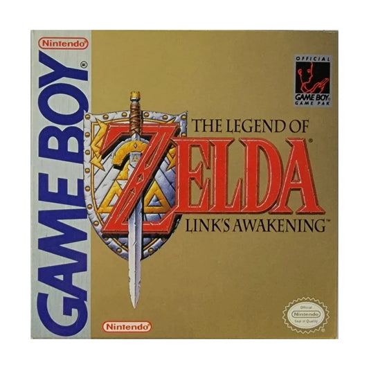 Representative pre-owned Zelda Link's Awakening (Game Boy), white product reference.