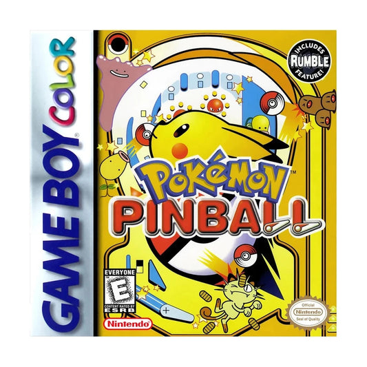 Representative pre-owned Pokemon Pinball (Game Boy Color), white product reference.
