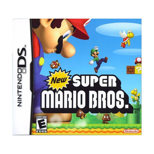 Representative pre-owned New Super Mario Bros (Nintendo DS), white product reference.