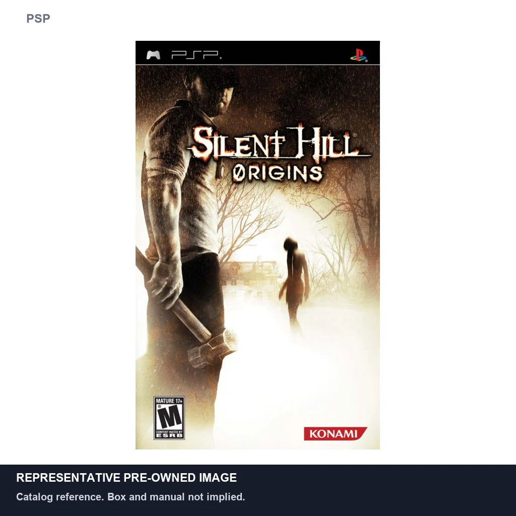 Representative pre-owned Silent Hill Origins (PSP), white product reference.