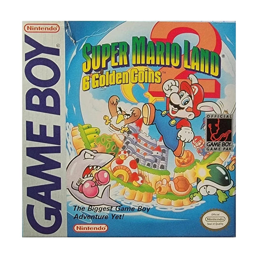 Representative pre-owned Super Mario Land 2 (Game Boy), white product reference.