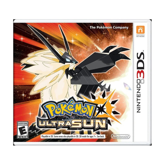 Representative pre-owned Pokemon Ultra Sun (Nintendo 3DS), white product reference.