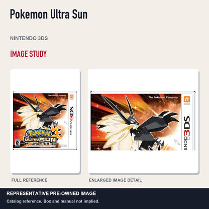 Representative pre-owned Pokemon Ultra Sun (Nintendo 3DS), full image and detail.