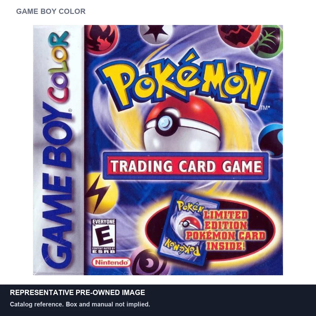 Representative pre-owned Pokemon Trading Card Game (Game Boy Color), white product reference.