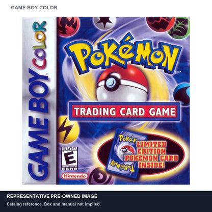 Representative pre-owned Pokemon Trading Card Game (Game Boy Color), white product reference.
