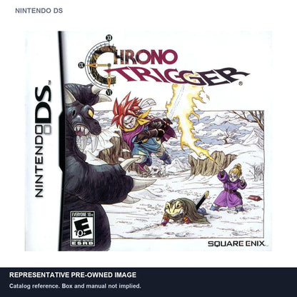 Representative pre-owned Chrono Trigger (Nintendo DS), white product reference.