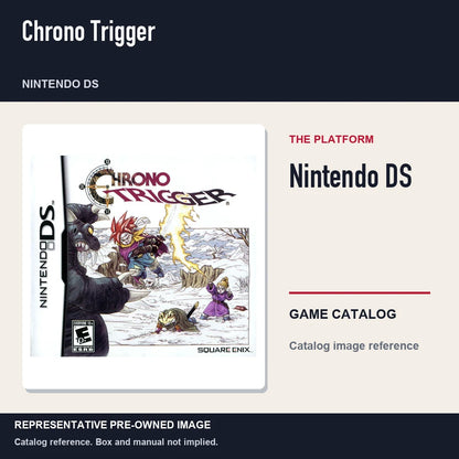 Representative pre-owned Chrono Trigger (Nintendo DS), platform product layout.