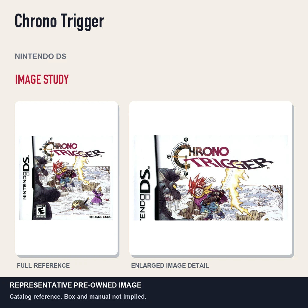 Representative pre-owned Chrono Trigger (Nintendo DS), full image and detail.