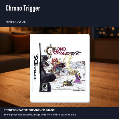 Representative pre-owned Chrono Trigger (Nintendo DS), product image in a styled room scene.