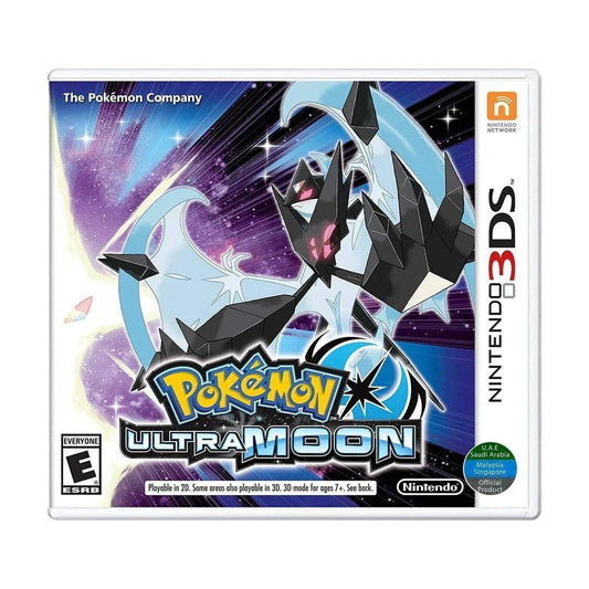 Representative pre-owned Pokemon Ultra Moon (Nintendo 3DS), white product reference.