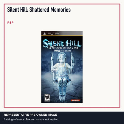 Representative pre-owned Silent Hill: Shattered Memories (PSP), minimal product layout.