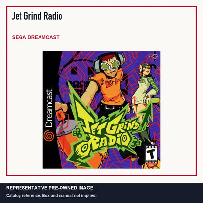 Representative pre-owned Jet Grind Radio (Sega Dreamcast), minimal product layout.