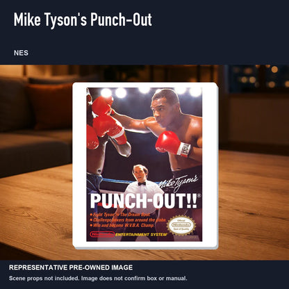Representative pre-owned Mike Tyson's Punch-Out (NES), product image in a styled room scene.