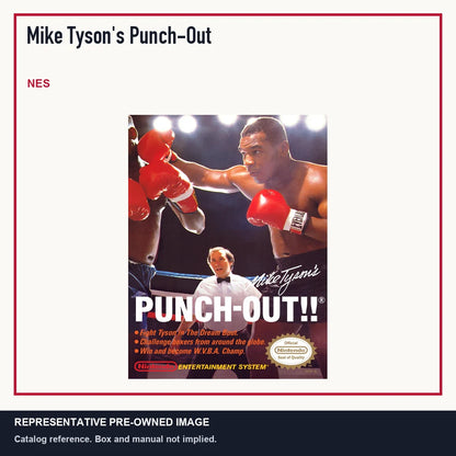 Representative pre-owned Mike Tyson's Punch-Out (NES), minimal product layout.