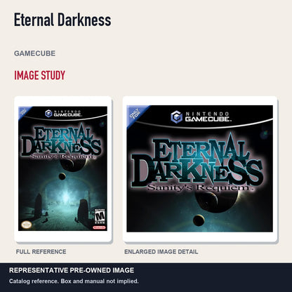 Representative pre-owned Eternal Darkness (GameCube), full image and detail.