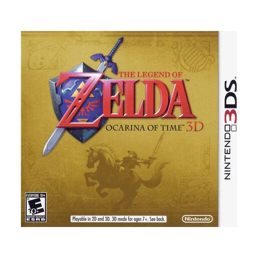 Representative pre-owned Zelda Ocarina of Time 3D (Nintendo 3DS), white product reference.