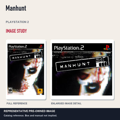 Representative pre-owned Manhunt (PlayStation 2), full image and detail.