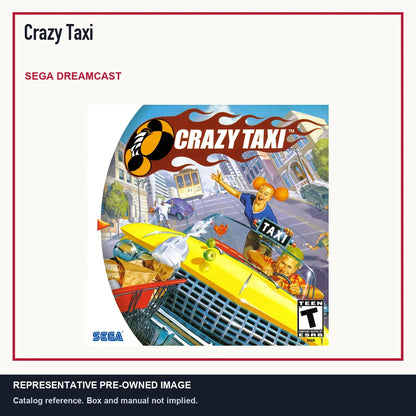 Representative pre-owned Crazy Taxi (Sega Dreamcast), minimal product layout.