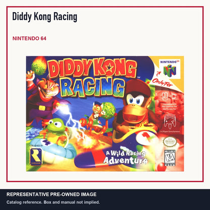 Representative pre-owned Diddy Kong Racing (Nintendo 64), minimal product layout.