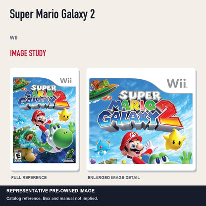 Representative pre-owned Super Mario Galaxy 2 (Wii), full image and detail.