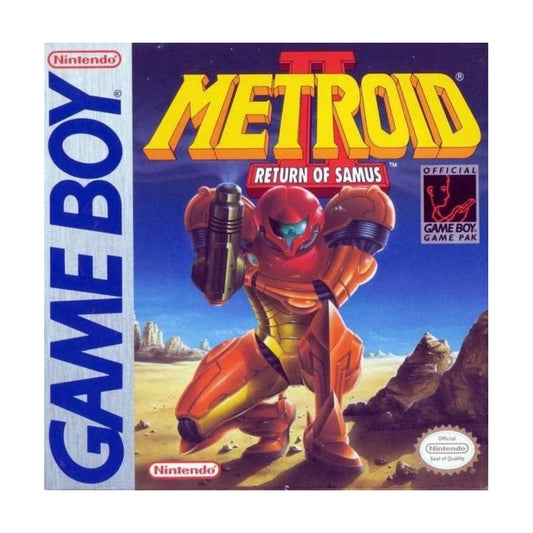 Representative pre-owned Metroid 2 Return of Samus (Game Boy), white product reference.