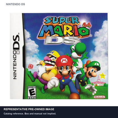 Representative pre-owned Super Mario 64 DS (Nintendo DS), white product reference.