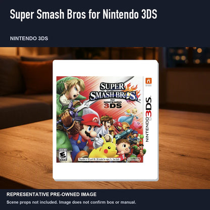 Representative pre-owned Super Smash Bros for Nintendo 3DS (Nintendo 3DS), product image in a styled room scene.