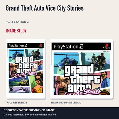 Representative pre-owned Grand Theft Auto Vice City Stories (PlayStation 2), full image and detail.