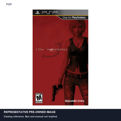 Representative pre-owned The 3rd Birthday (PSP), white product reference.