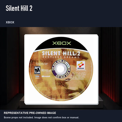 Representative pre-owned Silent Hill 2 (Xbox), product image on a display panel.