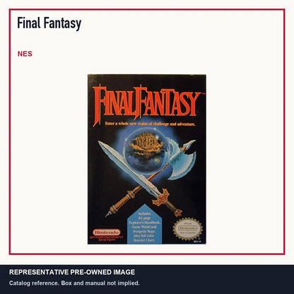 Representative pre-owned Final Fantasy (NES), minimal product layout.