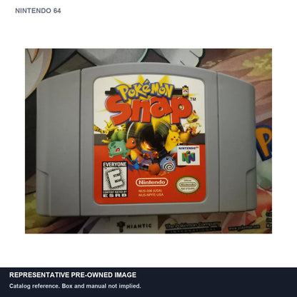 Representative pre-owned Pokemon Snap (Nintendo 64), white product reference.