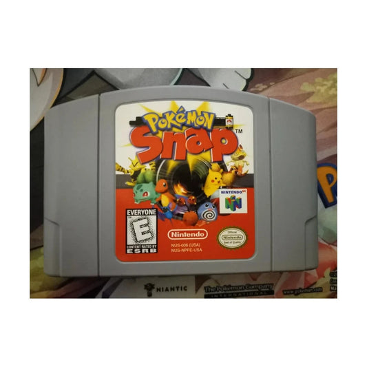 Representative pre-owned Pokemon Snap (Nintendo 64), white product reference.