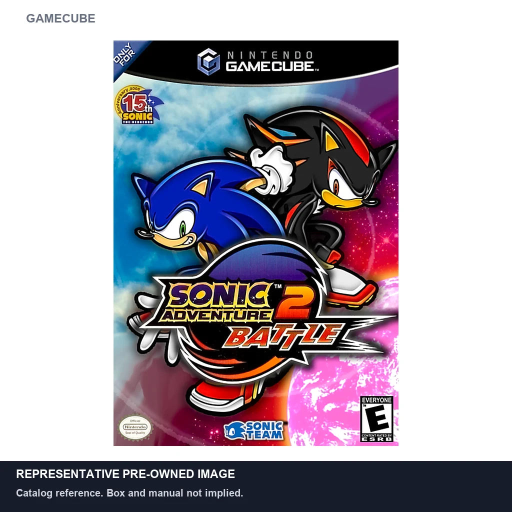 Representative pre-owned Sonic Adventure 2 Battle (GameCube), white product reference.