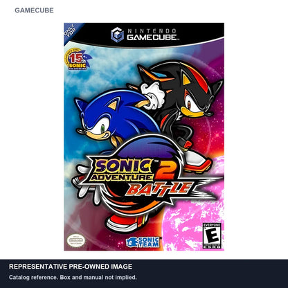 Representative pre-owned Sonic Adventure 2 Battle (GameCube), white product reference.