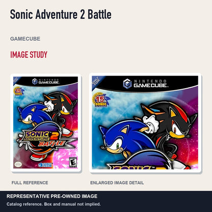 Representative pre-owned Sonic Adventure 2 Battle (GameCube), full image and detail.
