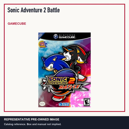 Representative pre-owned Sonic Adventure 2 Battle (GameCube), minimal product layout.
