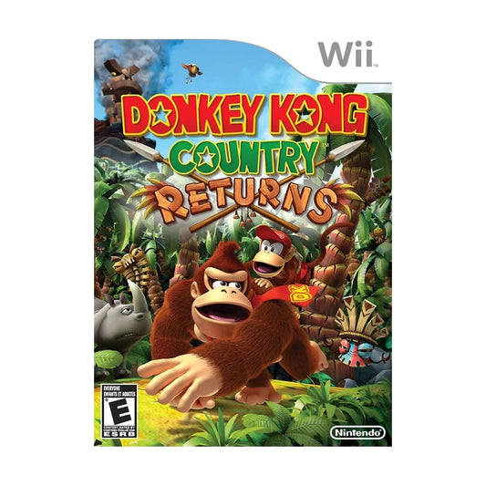 Representative pre-owned Donkey Kong Country Returns (Wii), white product reference.