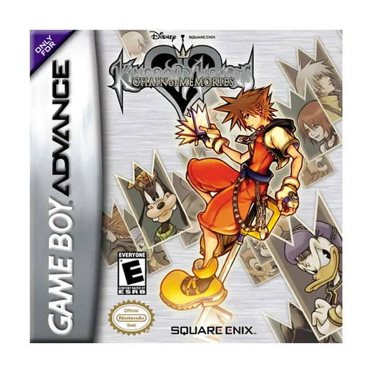 Representative pre-owned Kingdom Hearts Chain of Memories (Game Boy Advance), white product reference.